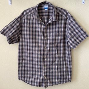 Columbia Plaid Short Sleeve Shirt